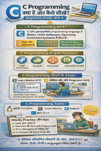 C Programming क्या है और कैसे सीखें? Beginner Guide हिंदी में