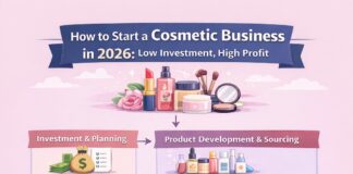 How to Start a Cosmetic Business (Low Investment & High Profit Skincare)