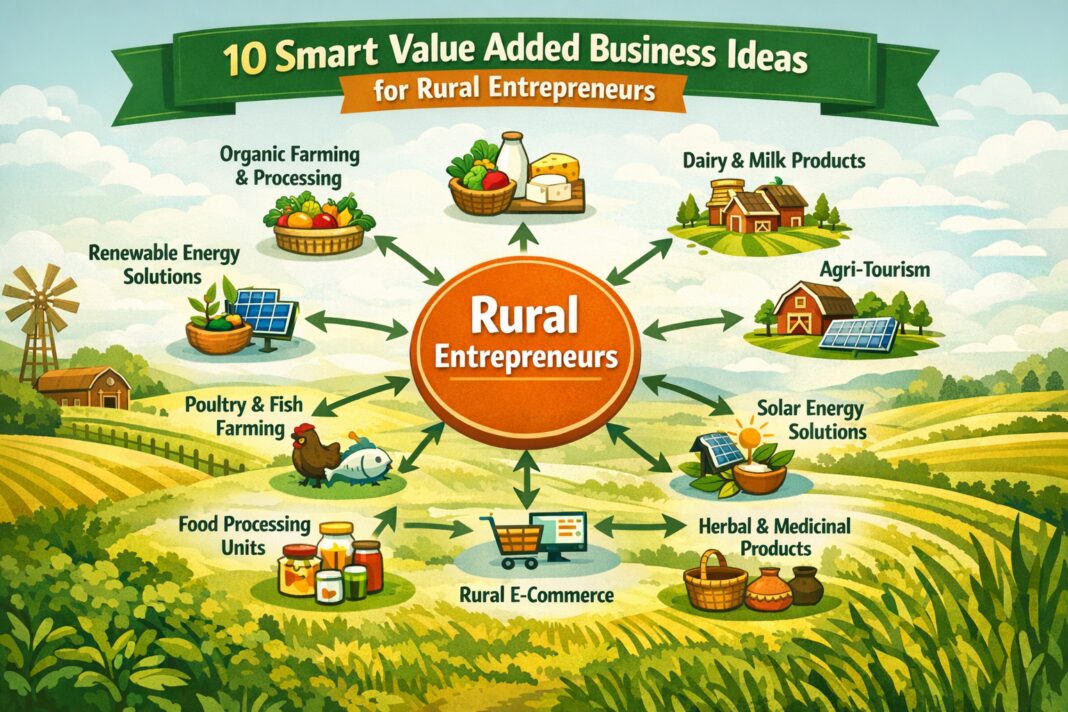 10 Business Ideas for Rural Entrepreneurs (Low Investment & High Profit)