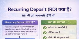 Recurring Deposit क्या है RD की पूरी जानकारी Hindi में