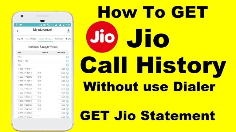 Jio Call Details Kaise Nikale सबसे आसान तरीका