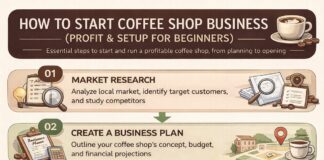 How to Start Coffee Shop Business (Profit & Setup for Beginners)