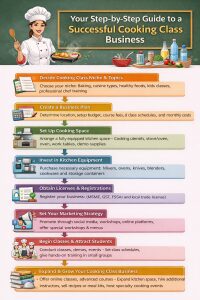 Your Step-by-Step Guide to a Successful Cooking Class Business