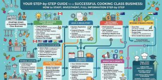 Your Step-by-Step Guide to a Successful Cooking Class Business