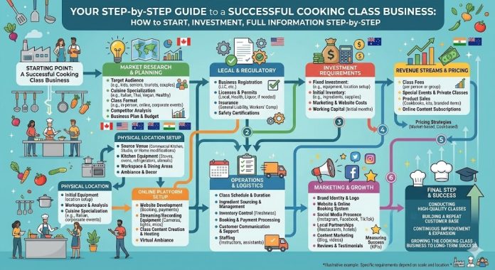 Your Step-by-Step Guide to a Successful Cooking Class Business Your Step-by-Step Guide to a Successful Cooking Class Business
