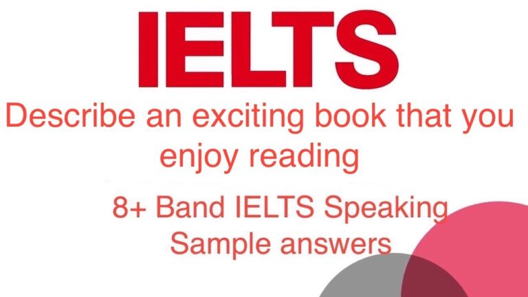 Describe an exciting book that you enjoy reading