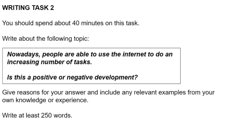 IELTS Writing Task 2