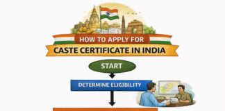 How to Apply for Caste Certificate in India (Process & Documents)