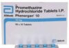 Phenergan Tablet Uses and Symptoms