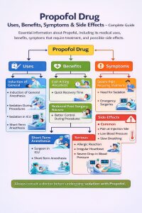 Propofol Drug Uses Benefits and Symptoms Side Effects
