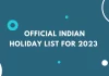 Indian Important days and Festival List