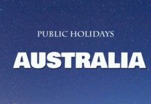 Australia Holidays and Festival List