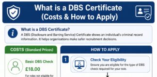 What is a DBS Certificate (Costs & How to Apply)