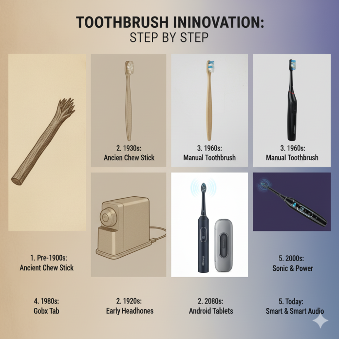 Toothbrush Innovation Step by Step 1st to Latest Toothbrush Step by Step 1st to Latest