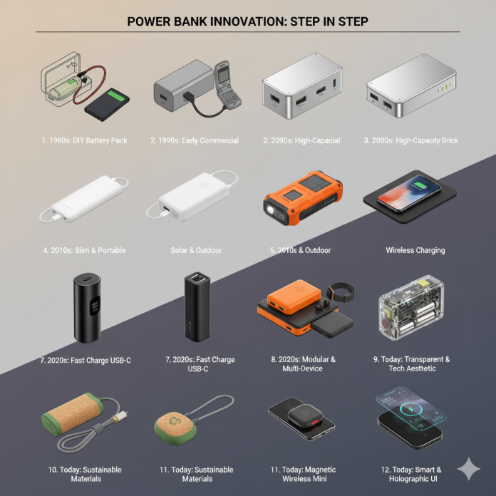 Power Bank Innovations A Journey Through Time Power bank Innovation