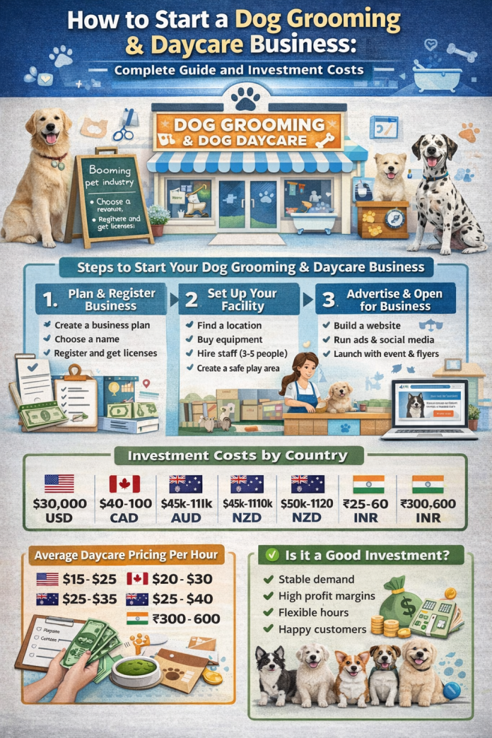 How to Start a Dog Grooming Business and Daycare How to Start a Dog Grooming Business and Daycare