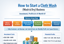 How to Start a laundromat (Wash & Dry) Business How to Start a laundromat