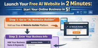 Build a Website in 2 Minutes