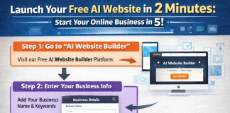 Start Your Online Business Quickly: Build a Website in 2 Minutes Build a Website in 2 Minutes