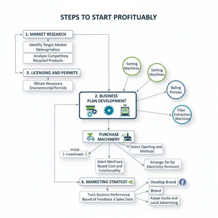 Old Clothes Recycling Business Machinery Costs, How to Start Profitably