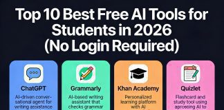 Top 10 Best Free AI Tools for Students in 2026 (No Login Required)