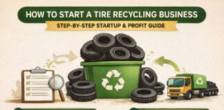 How to Start a Tire Recycling Business