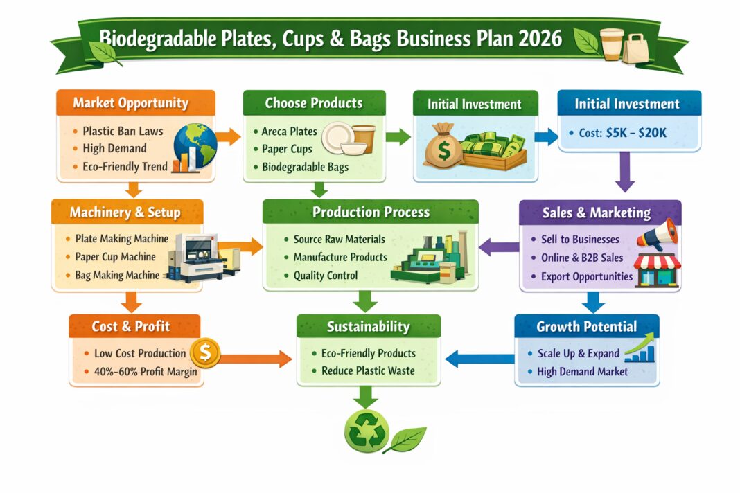 Biodegradable Plates, Cups & Bags Business Plan