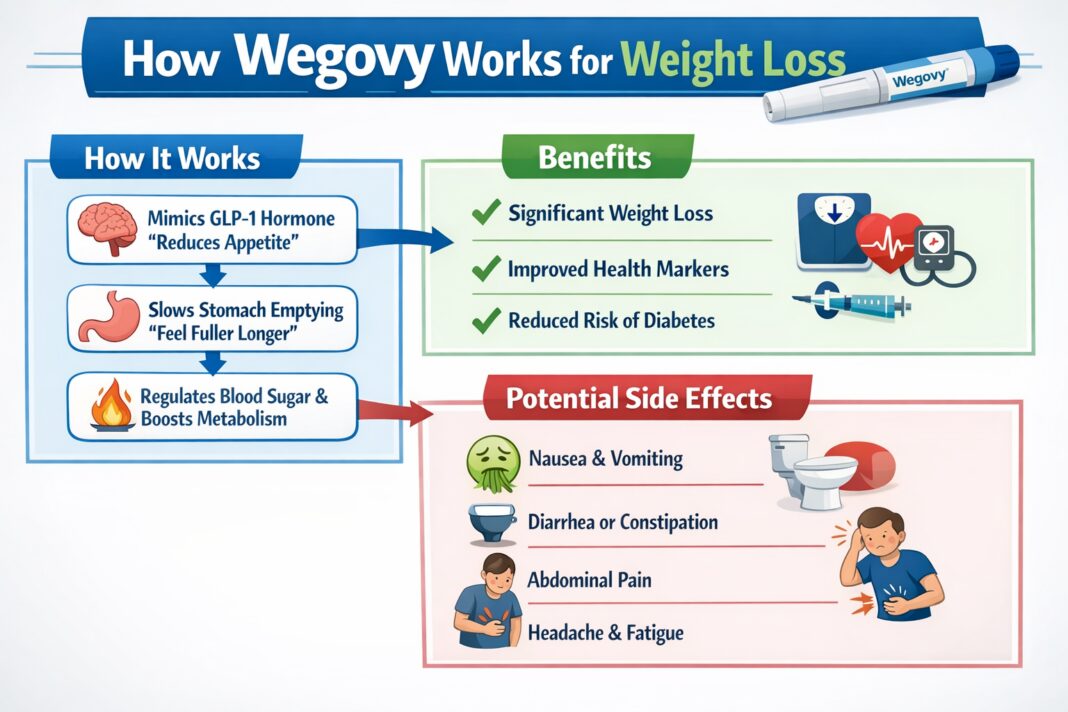 How Wegovy Works for Weight Loss, Benefits & Side Effects