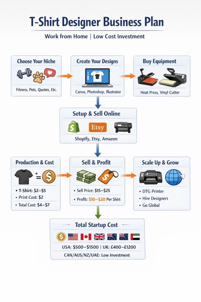 How to Start a Custom T-Shirt Business