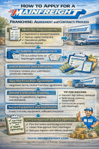 How to Apply Mainfreight Franchise Agreement and Contractor Process