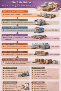 Why Eco-Friendly Fly Ash Bricks Manufacturing Business