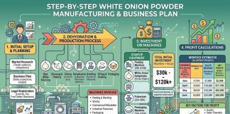 How to Capitalize on the Growing Demand for White Onion Powder Manufacturing business