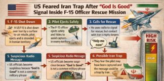 US Feared Iran Trap After “God Is Good” Signal Inside F-15 Officer Rescue Mission