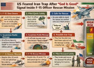 US Feared Iran Trap After “God Is Good” Signal Inside F-15 Officer Rescue Mission