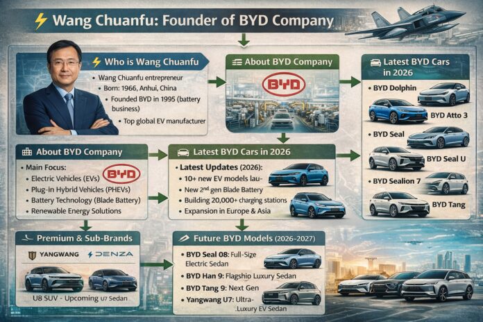 Wang Chuanfu Biography (BYD Cars, Latest Models, Future EV Plans & Net Worth)