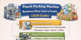 Pouch Packing Machine Business Plan, Cost and Profit Pouch Packing Machine Business Plan, Cost and Profit