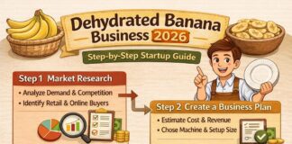Dehydrated Banana Business Step by Step Startup Guide