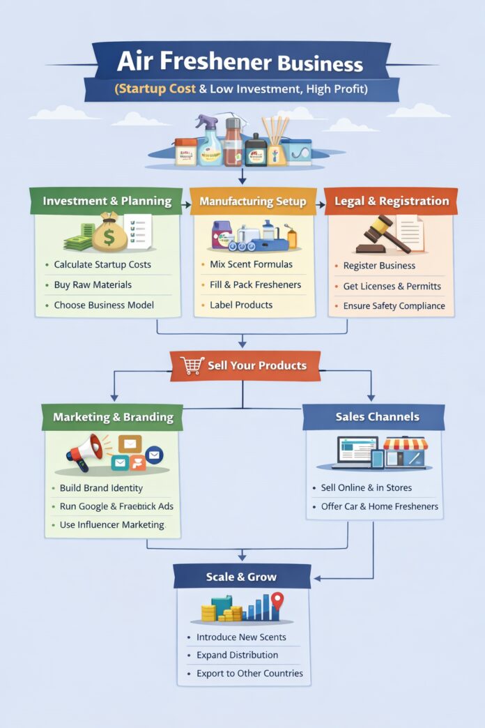 Air Freshener Business (Startup Cost & Low Investment, High Profit)