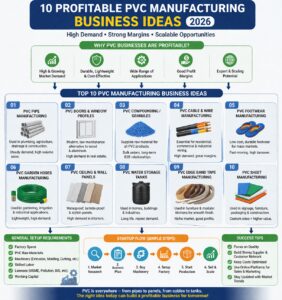 10 Profitable PVC Manufacturing Business Ideas 